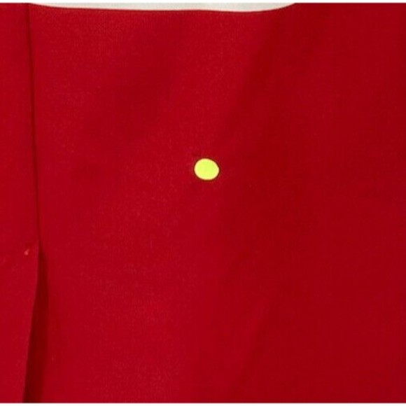 Vintage 90s Red White Modest Short Sleeve Shift Dress Womens Size 10 Ms Chaus - Picture 9 of 10